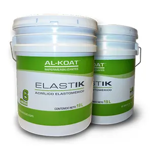 ELASTIK, Impermeabilizante acrílico elastomérico 6 años, color terracota 